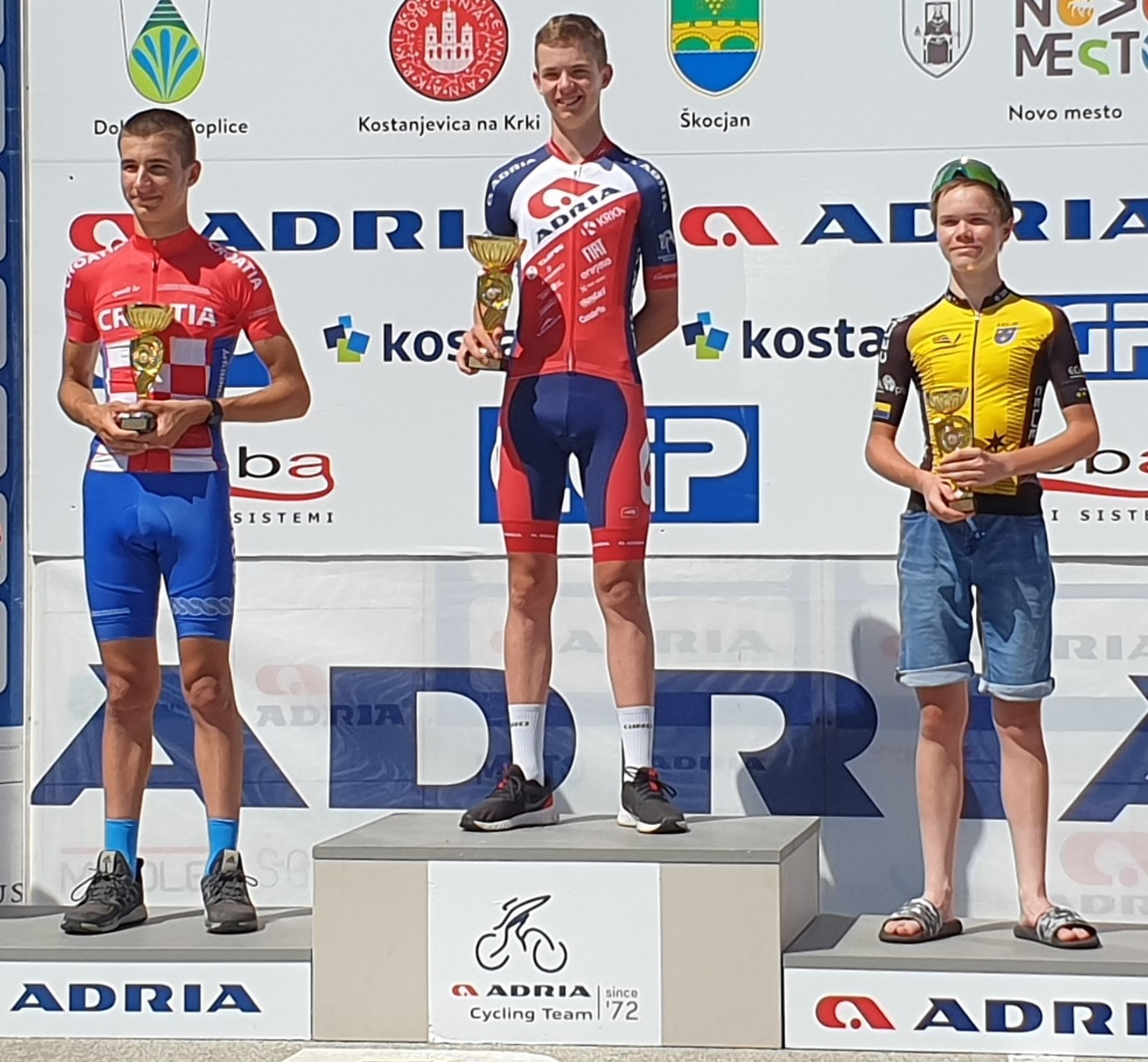 Jakob Omrzel zmagovalec Kids Tour of Slovenia